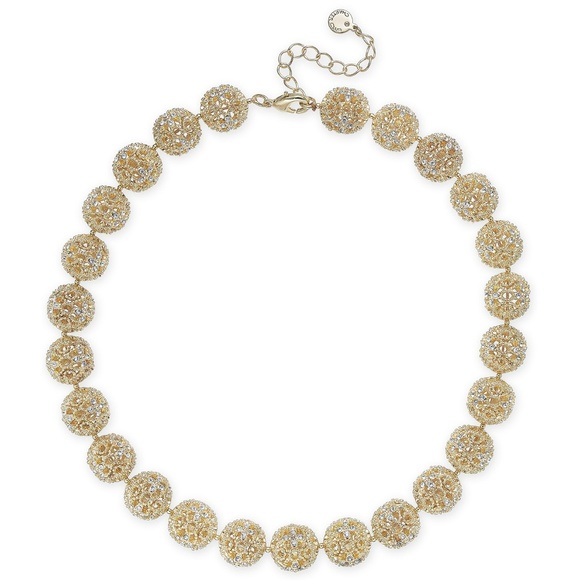 Charter Club Jewelry - NWT Charter Club Crystal Beaded Collar Necklace